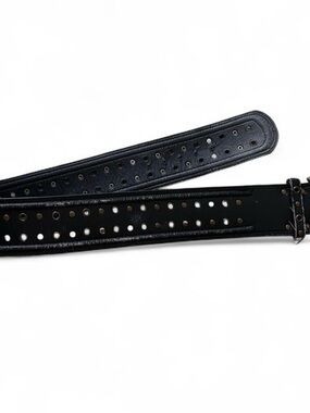 vintage black belt